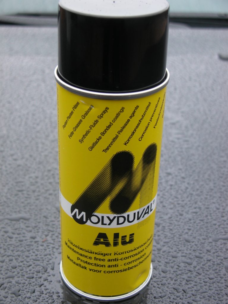 Aliuminio miltelių aerozolis Molyduval ALU Spray