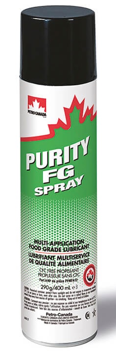 Petro Canada Purity FG Spray aerozolis