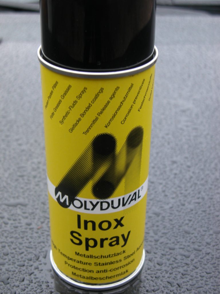 Molyduval Tutela Inox CC Spray aerozolis nerūdijančiam plienui